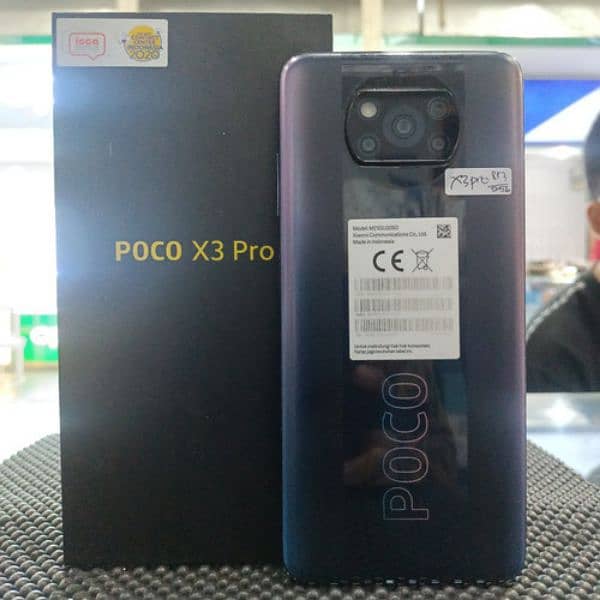 Poco X3 Pro 8+256Gb Mobile All Ok Box charger ke Sath rabta kare 0