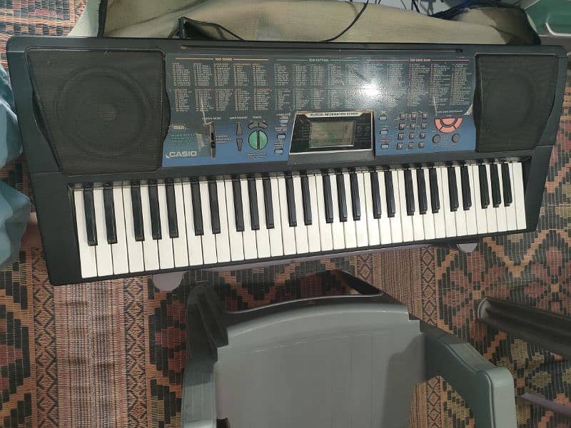 casio ctk 511 piano keyboard and adaptor 1