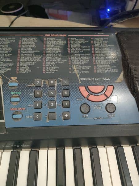 casio ctk 511 piano keyboard and adaptor 5