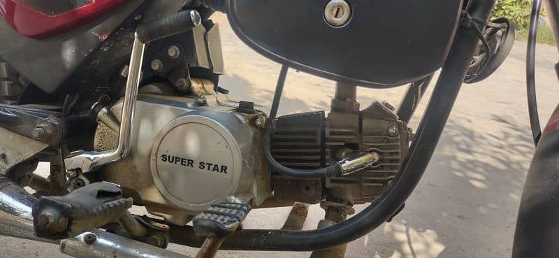 super Star 100cc disk brake havey shock new tyers 5