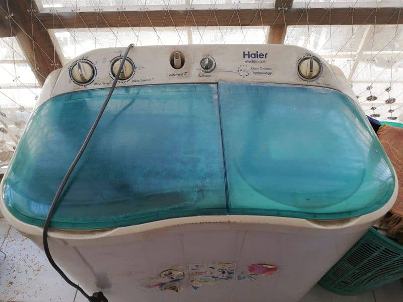 Haier Semi Automatic 8KG HWM-80-100SR | Twin Tub 1