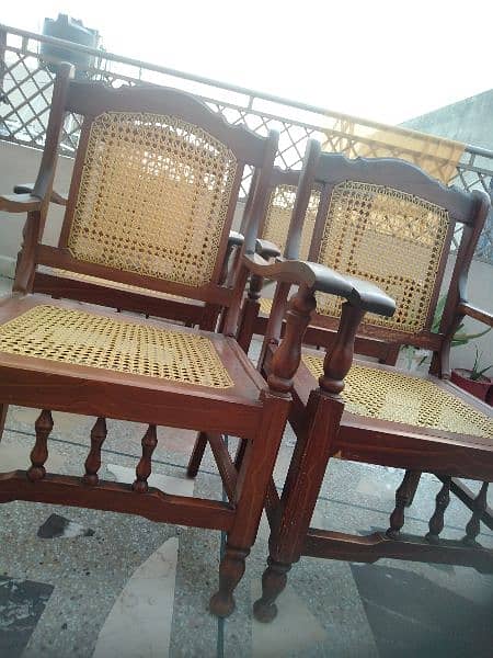 Wooden best Quality chairs With brown polish 6