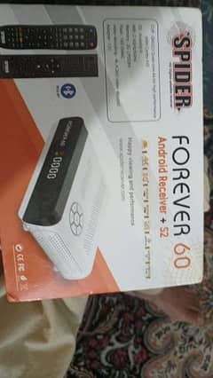 Spider Forever 60 Android, real 4K Ultra HD,   satellite receiver