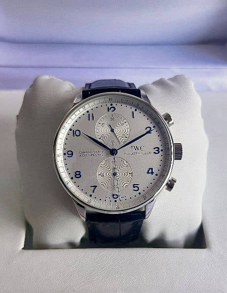 IWC PORTUGIESER CHRONGRAPH WHITE DIAL 1