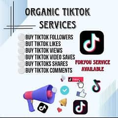 tiktok likes followers. youtube facebook and other platform  service