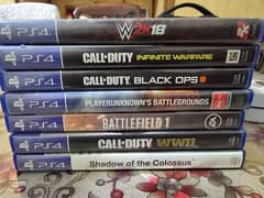 Ps4 Games for sale No EXCHANGE