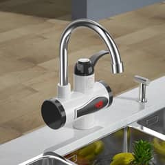 Instant Hot Water Tap, Kitchen & Bathroom Digital Display Geyser