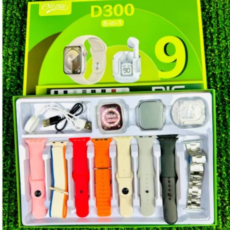 Multi Strap Smart watch Ultra 7 in 1 Y80 Smart watch Y 57 ultra 2 4