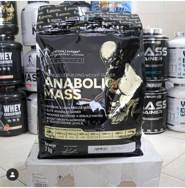 Anabolic mass 7kg 100%original 2