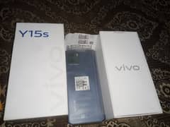 vivo y15s with box charger urgent for sale