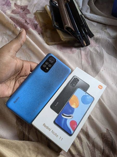 Redmi note 11  6 128 gb complete box 1