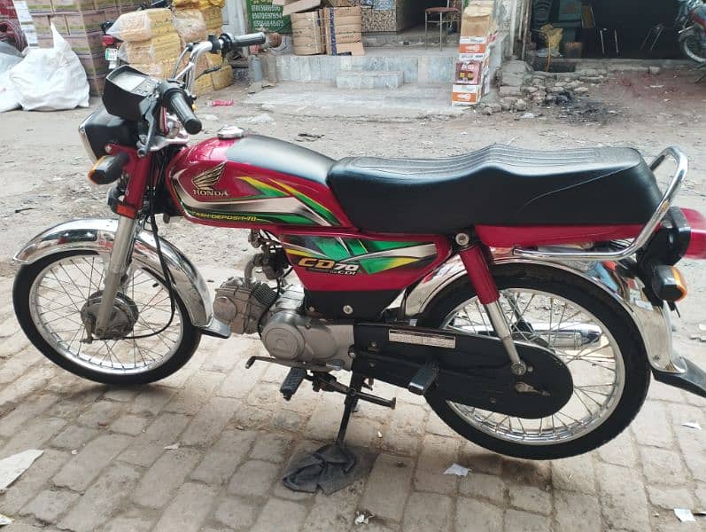 Honda Bike CD70 Used Like Fresh New Condition 2022/2023 Model 1