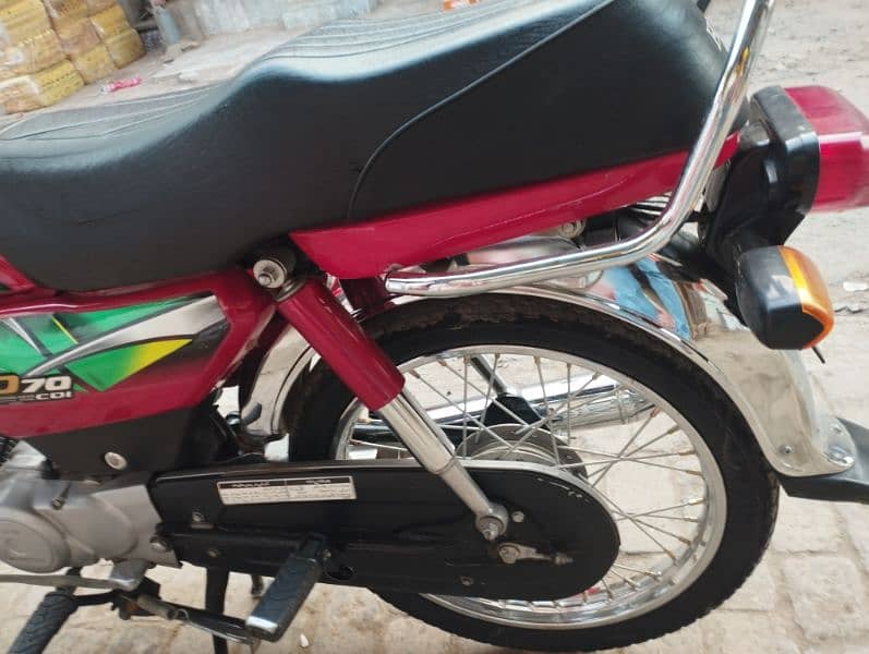 Honda Bike CD70 Used Like Fresh New Condition 2022/2023 Model 7