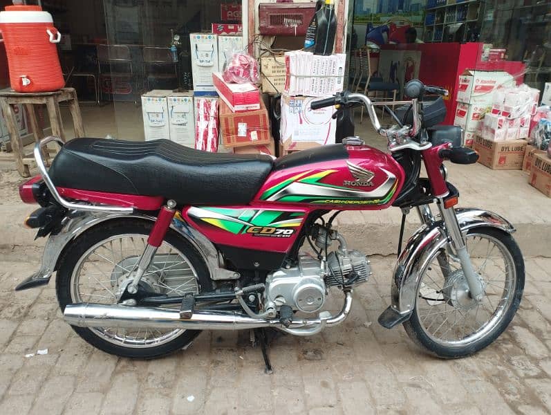 Honda Bike CD70 Used Like Fresh New Condition 2022/2023 Model 10