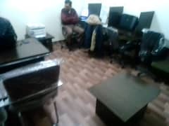 350 square Feet Brand New Full Furnished Corporation Office For Rent At Main Boulevard gulberg 3 Lahore