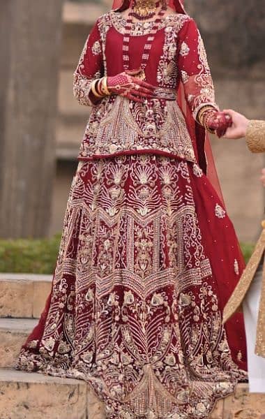 Bridal Branded Lehnga by Siraj House 2