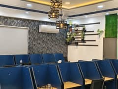 37Seats Furnished Call center for Rent night shift ,0333,5233555