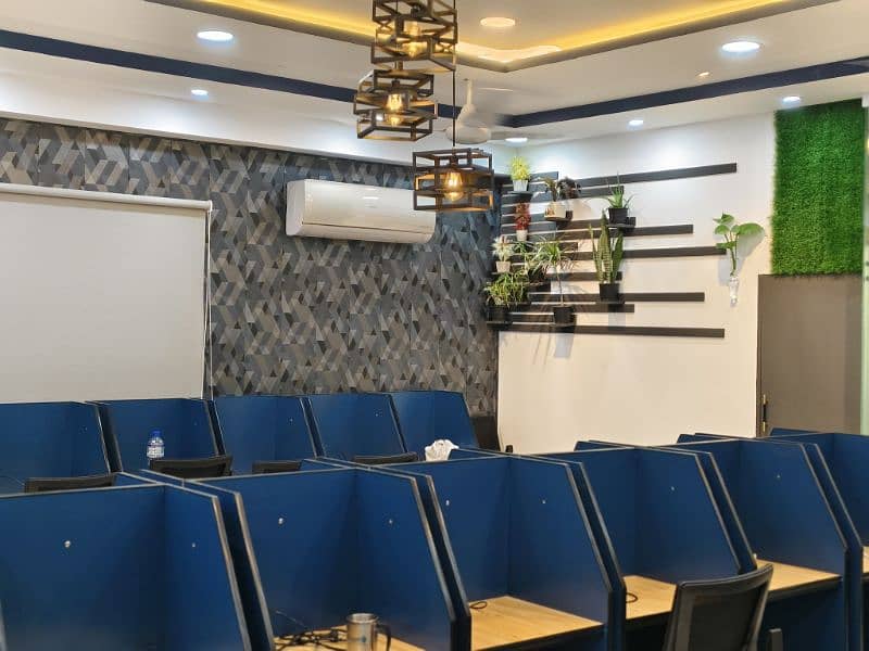 37Seats Furnished Call center for Rent night shift ,0333,5233555 0