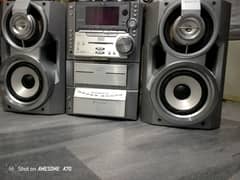 SONY zx70 DVD hi-fi component sound system