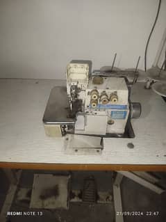 overlock flatlock Machen