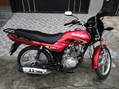 Suzuki GD 110 motor cycle used by a doctor like a zero meter