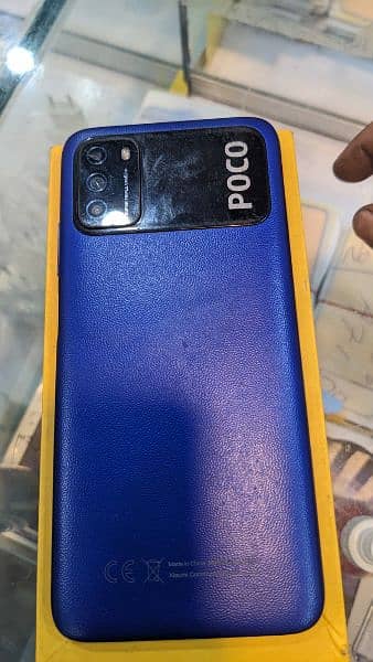 poco M3 4+128 GB 10 by 8 all ok only box used nice condition 1