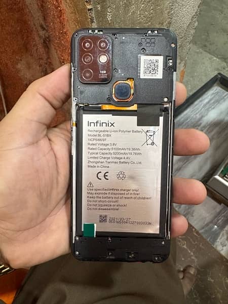 infinix hot 10 only Mobile no open no Repair 1