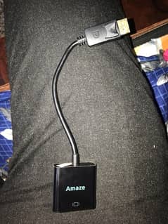 Hdmi wire + pc connecting adopter