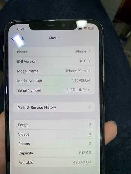 xs max 512 GB 5