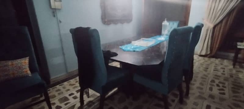 dinning table with sofa chairs 2