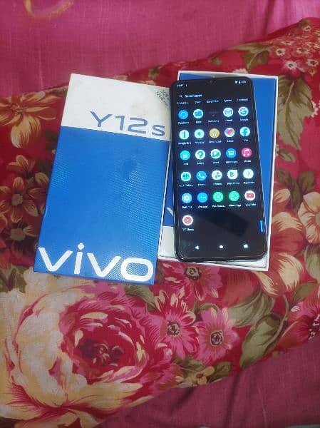 Vivo y12s 3GB 32GB With Box No Open No Repair Urgent Sell Need Cash 1