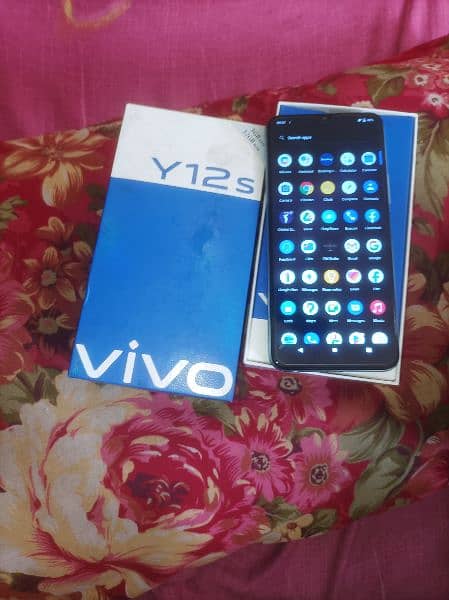 Vivo y12s 3GB 32GB With Box No Open No Repair Urgent Sell Need Cash 4