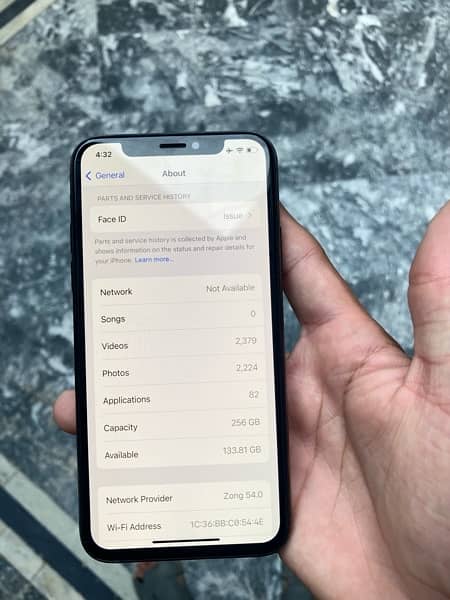 iphone x 256gb non pta (exchange posible) telenor sim working 7