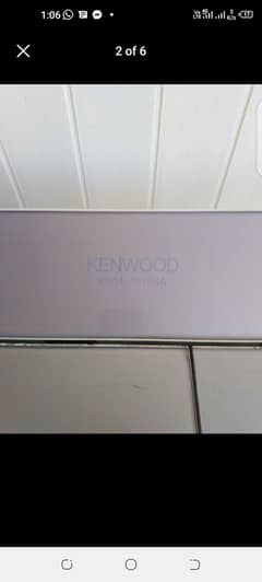 KenWood washing machine and dryer