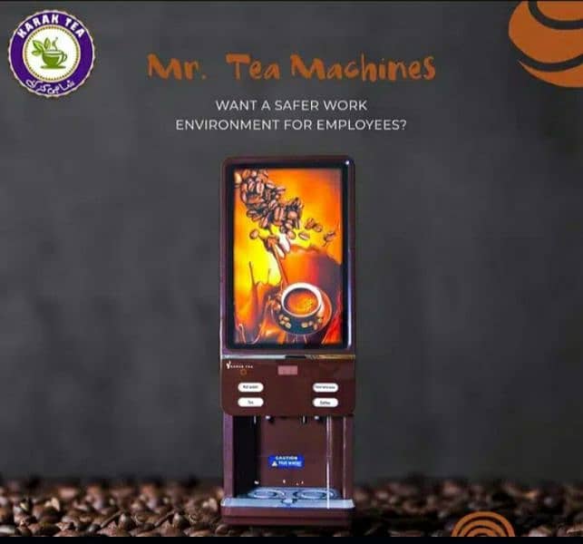 Coffee and Tea Machine Seven Channel Model 7