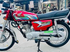 Honda 125 2023 model islambad numbr