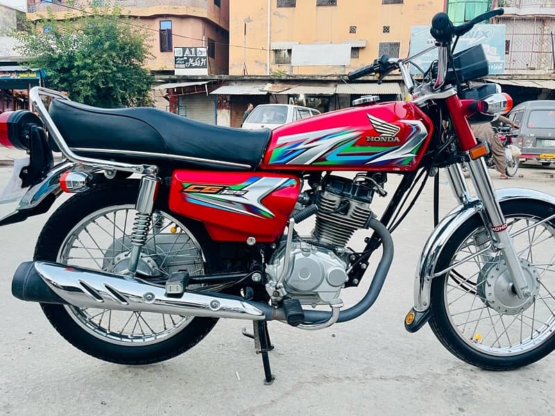 Honda 125 2023 model islambad numbr 1