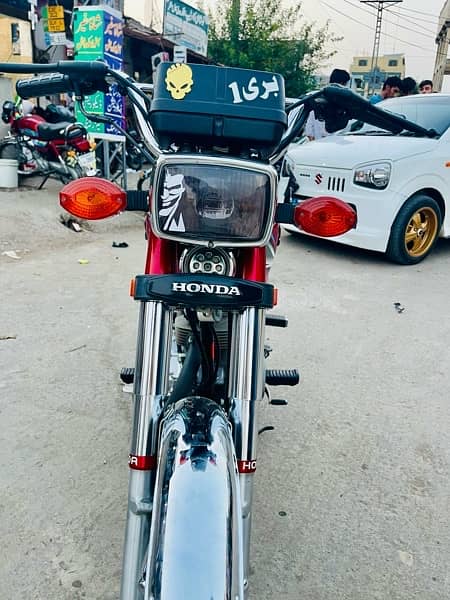 Honda 125 2023 model islambad numbr 6