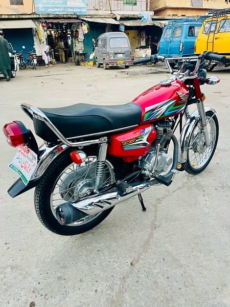 Honda 125 2023 model islambad numbr 7