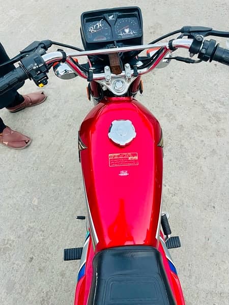 Honda 125 2023 model islambad numbr 9