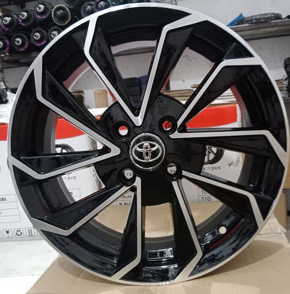 HS alloy rims Lahore. . . 0