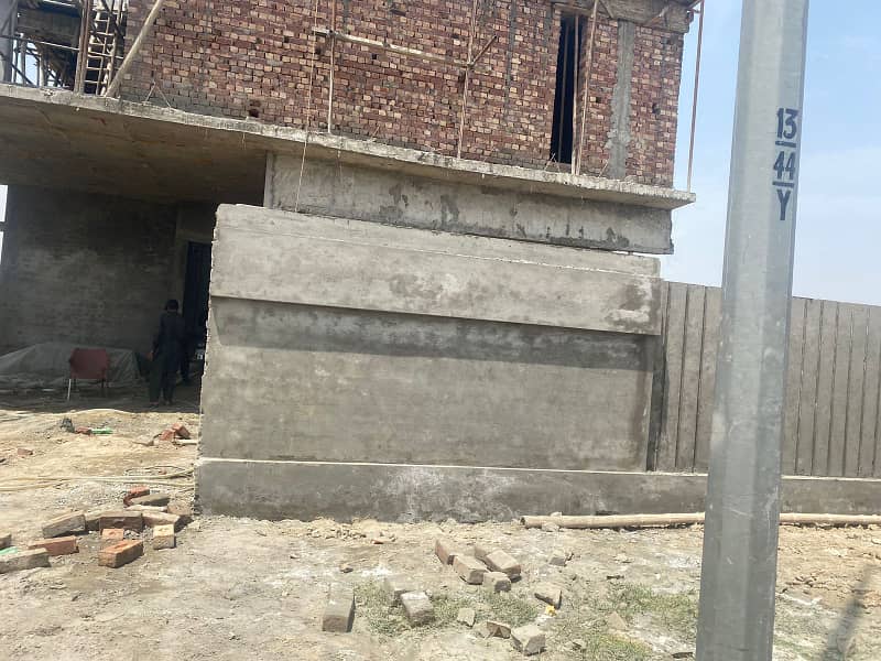 1 KANAL BRAND NEW HOUSE GRAY STUCTURE FOR SALE DHA PHASE 7 18