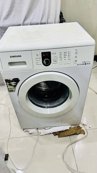 Samsung front load fully automatic 5.5kg/7 2