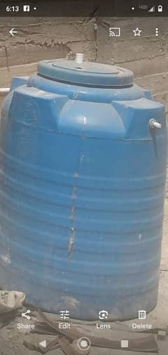 water tank 600 leter water