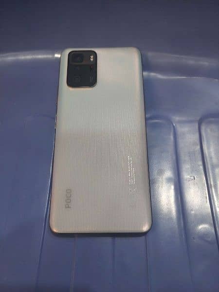 poco x3 gt (8+5/128) full box white colour 1