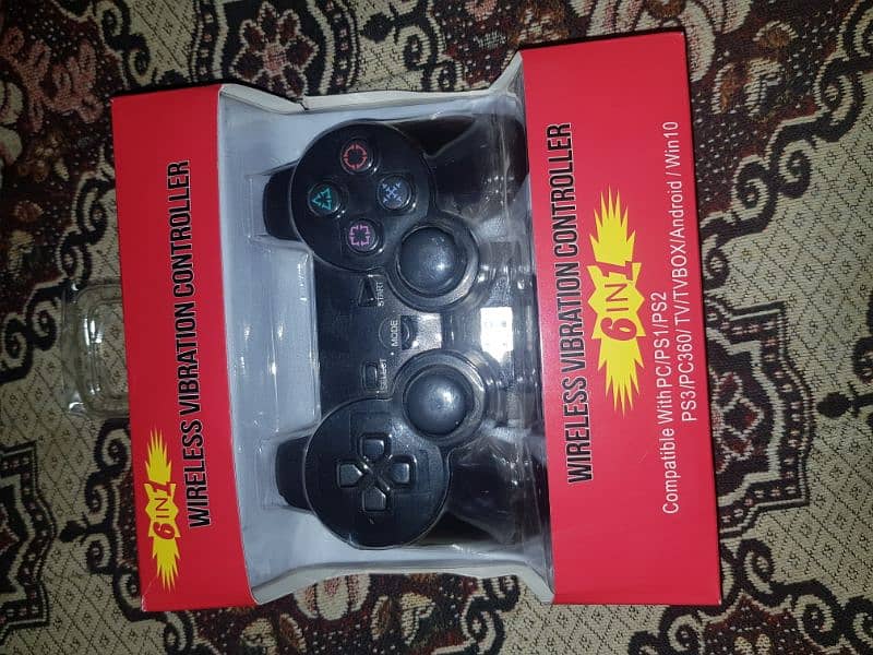 Dual Wireless Vibration Controller for pc/pc1/pc2/ps3 2