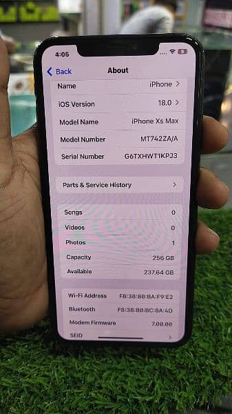 Iphone Xs Max-256Gb_Official Pta 5