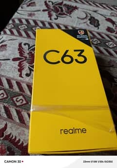 realme c63 6/128gb new phone