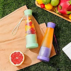 Portable Electric Bottle 6 Blade Juicer For Shakes And Smoothies