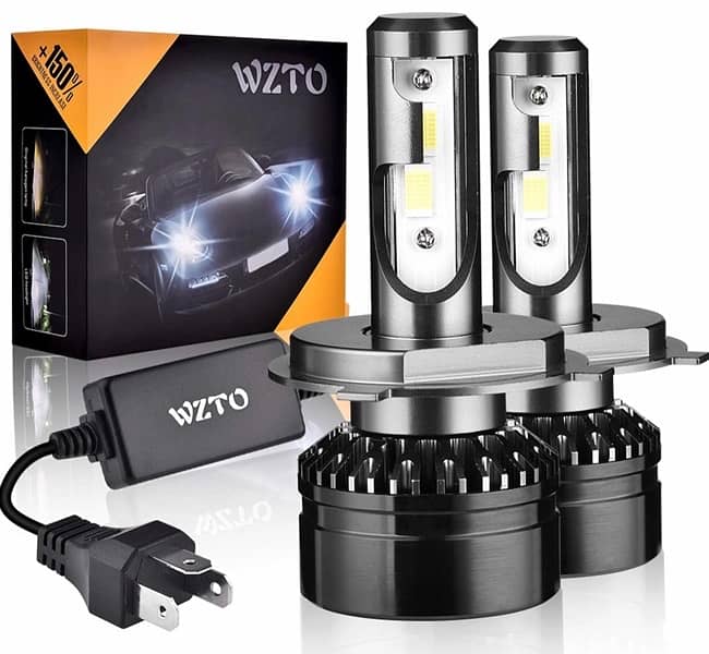 WZTO H7 CAR LED Headlight Bulbs 6